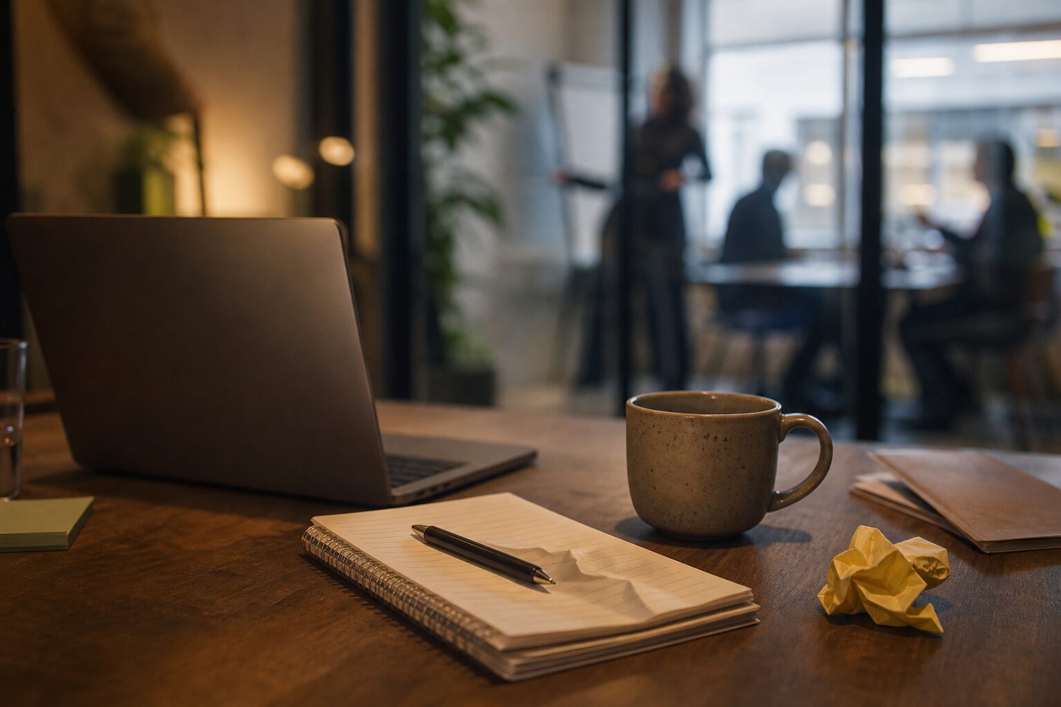 Fenna’s collega presenteerde haar idee en na hun ruzie verdween het project